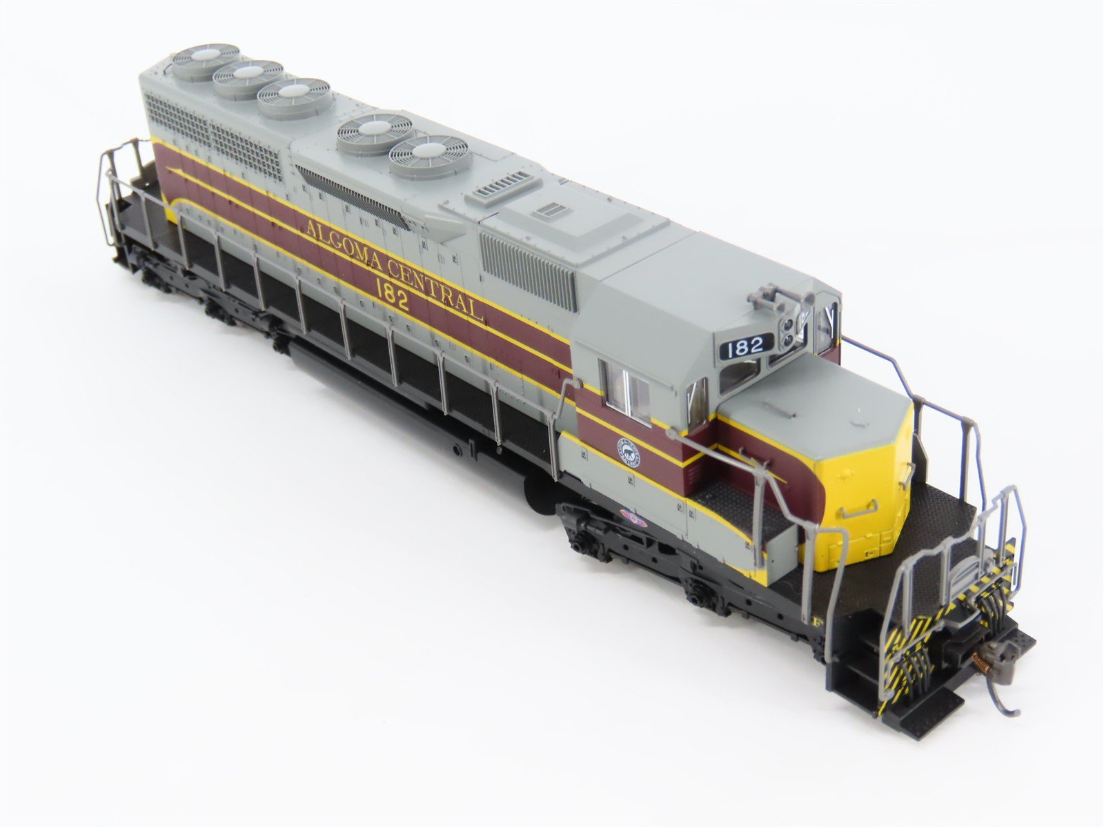 HO Scale KATO 37-6322 AC Algoma Central EMD SD40 Diesel #182 - DCC Ready