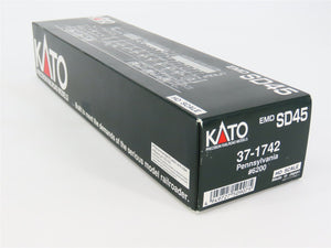 HO Scale KATO 37-1742 PRR Pennsylvania EMD SD45 Diesel #6200 - DCC Ready