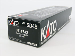 HO Scale KATO 37-1742 PRR Pennsylvania EMD SD45 Diesel #6200 - DCC Ready