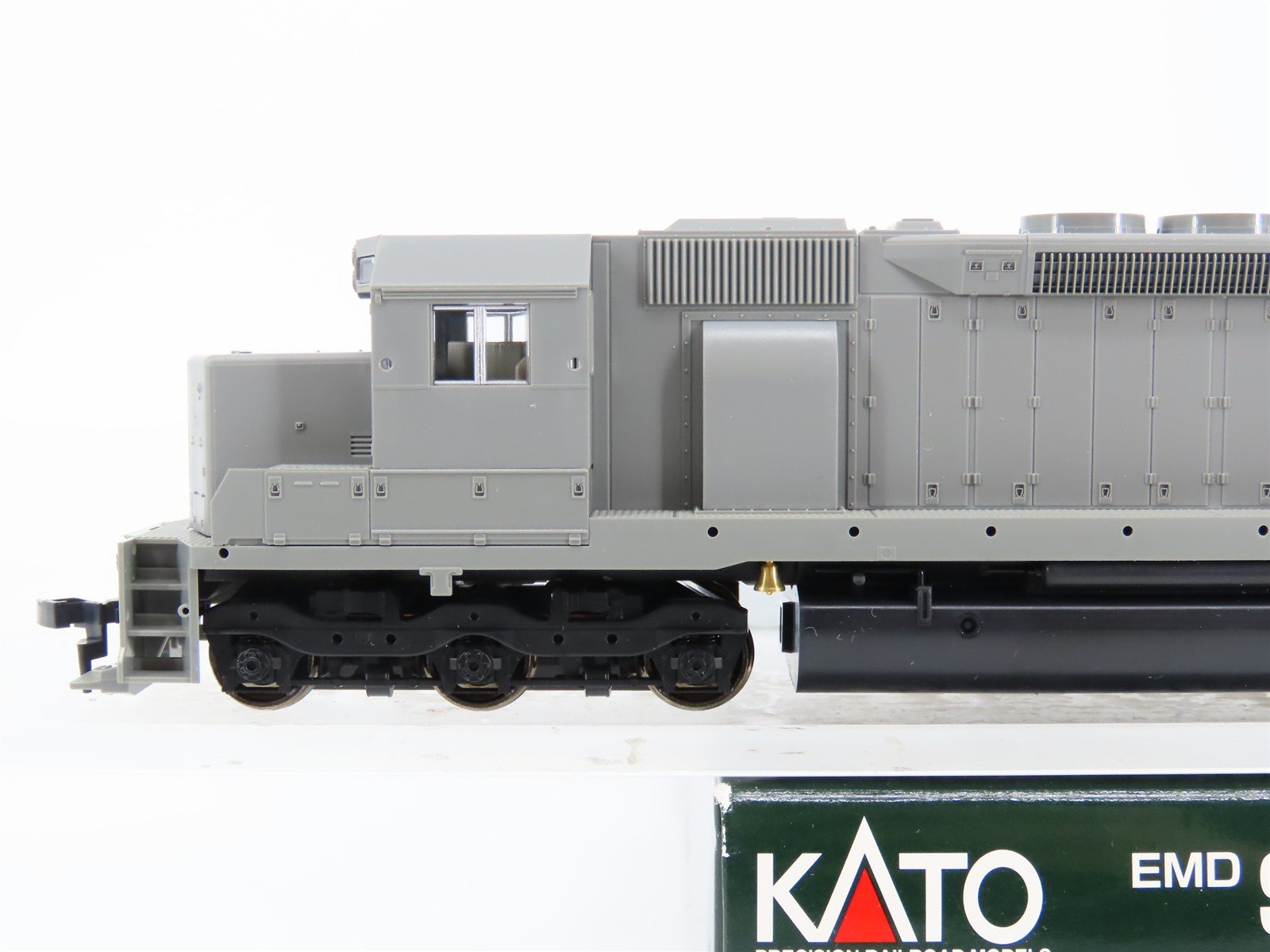 HO Scale KATO 37-1700 Undecorated EMD SD45 Diesel Locomotive - DCC Ready