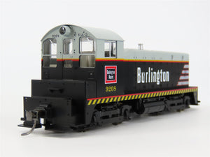 HO Scale KATO 37-10F CB&Q Burlington EMD NW2 Ph. I Diesel Switcher #9208