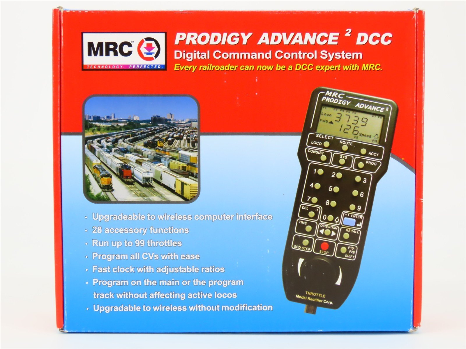 MRC 0001414 Prodigy Advance2 DCC Digital Command Control System w/ Throttle