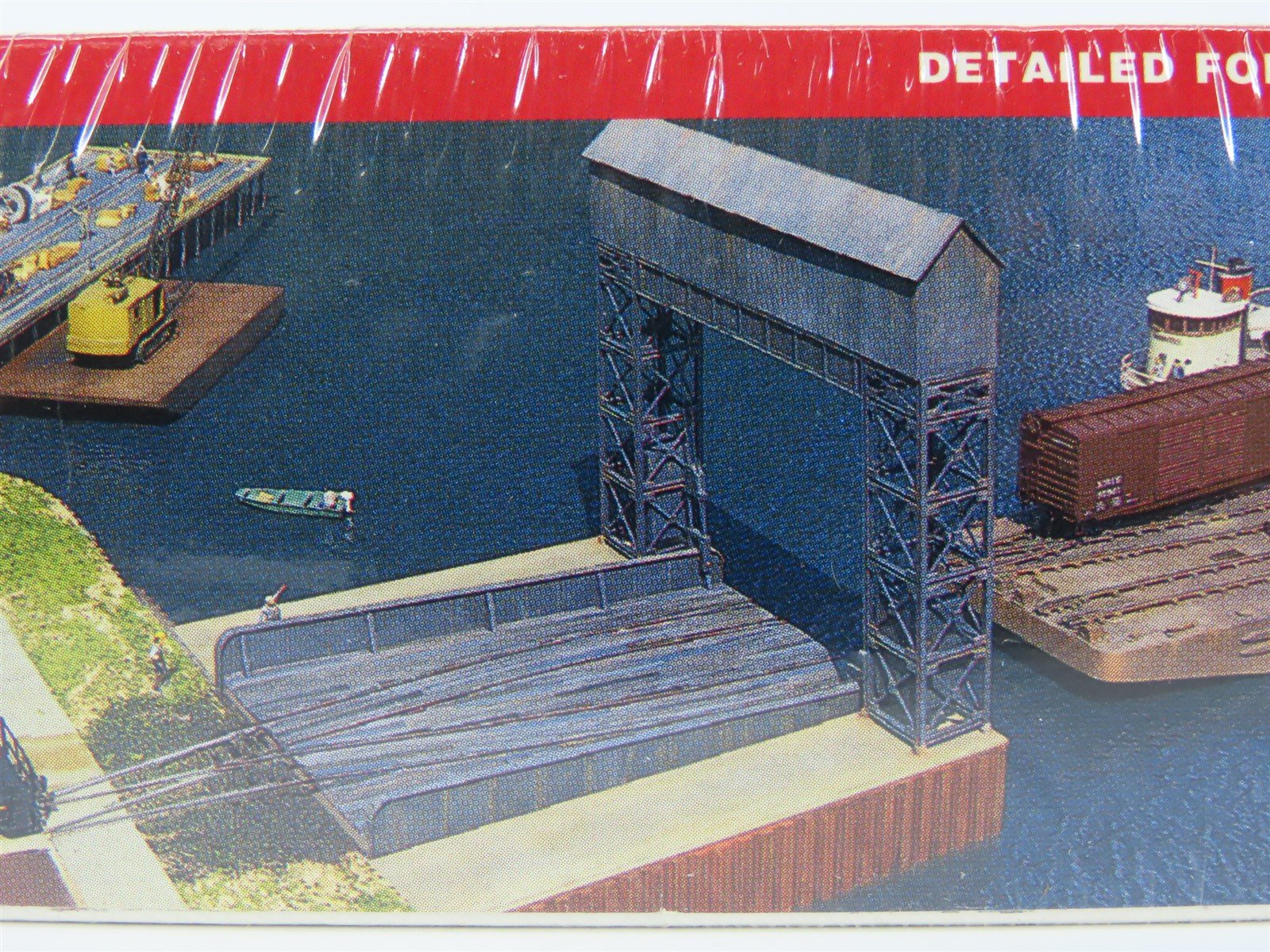 HO Scale Walthers Cornerstone Waterfront Kit #933-3068 Carfloat Apron - SEALED