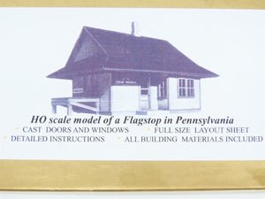HO 1/87 Scale Alexander Scale Models Kit #A-7631 Pennsylvania Flagstop Building