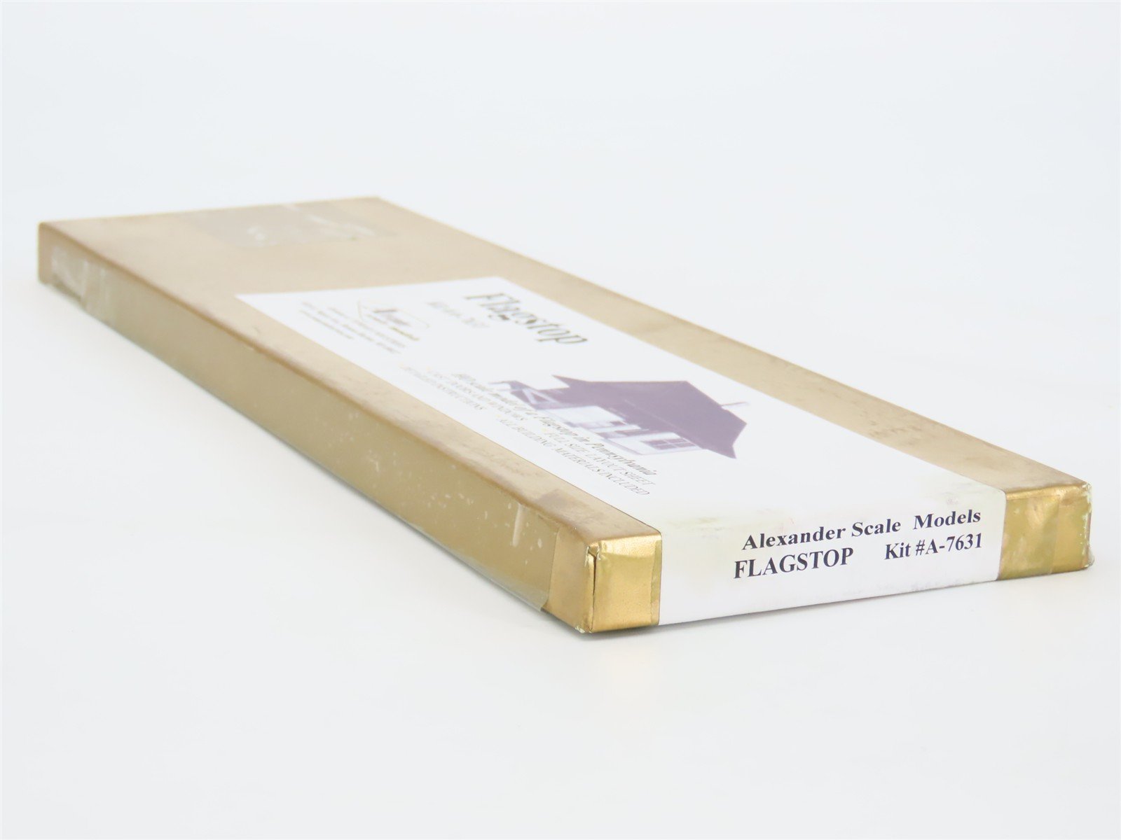 HO 1/87 Scale Alexander Scale Models Kit #A-7631 Pennsylvania Flagstop Building