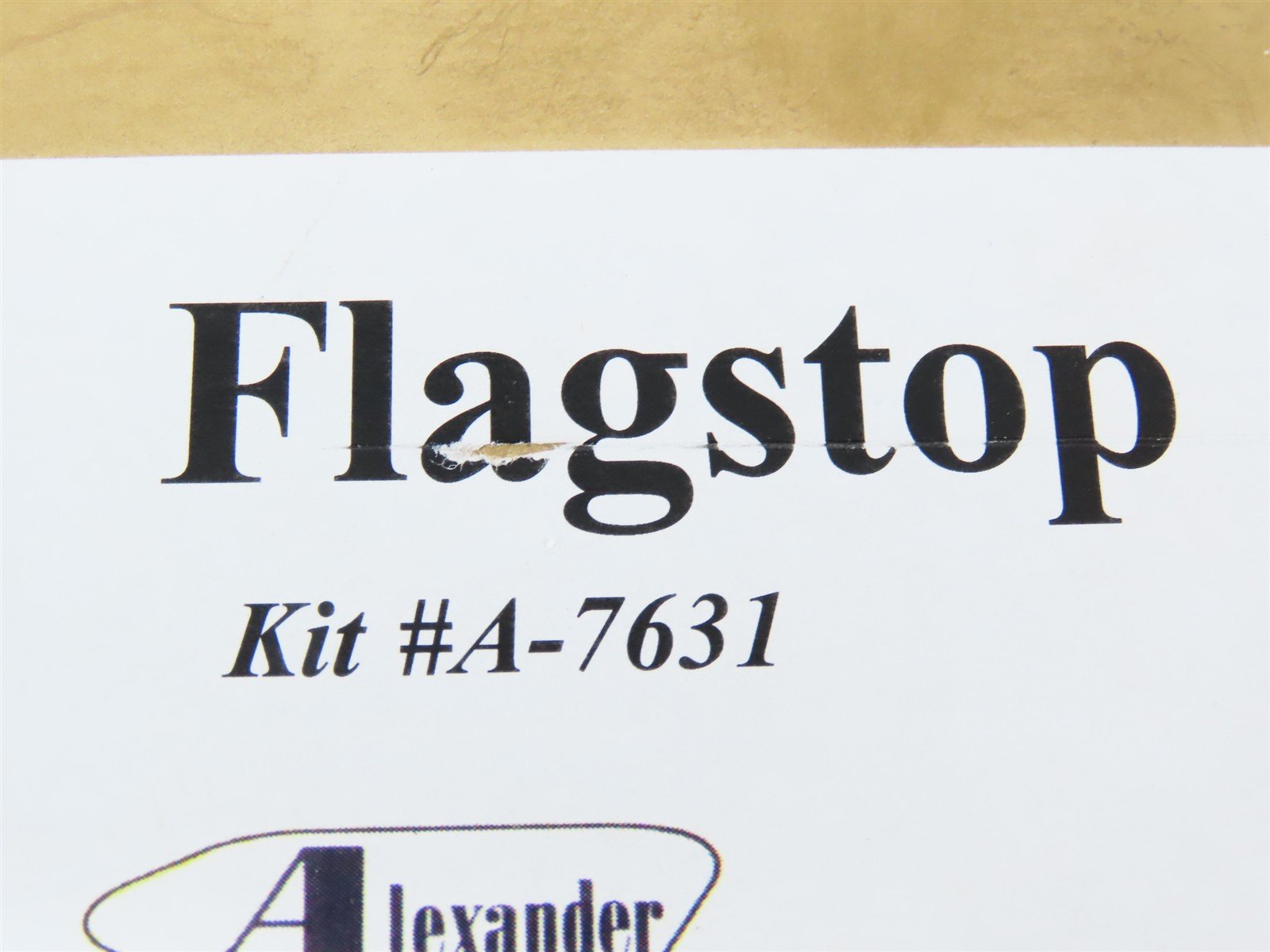 HO 1/87 Scale Alexander Scale Models Kit #A-7631 Pennsylvania Flagstop Building