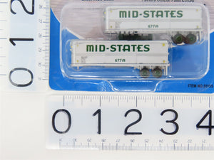 LOT of 3 Packs N Scale CMW Mini Metals 51105 Mid-States 32' Aerovan Trailers