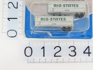 LOT of 3 Packs N Scale CMW Mini Metals 51105 Mid-States 32' Aerovan Trailers