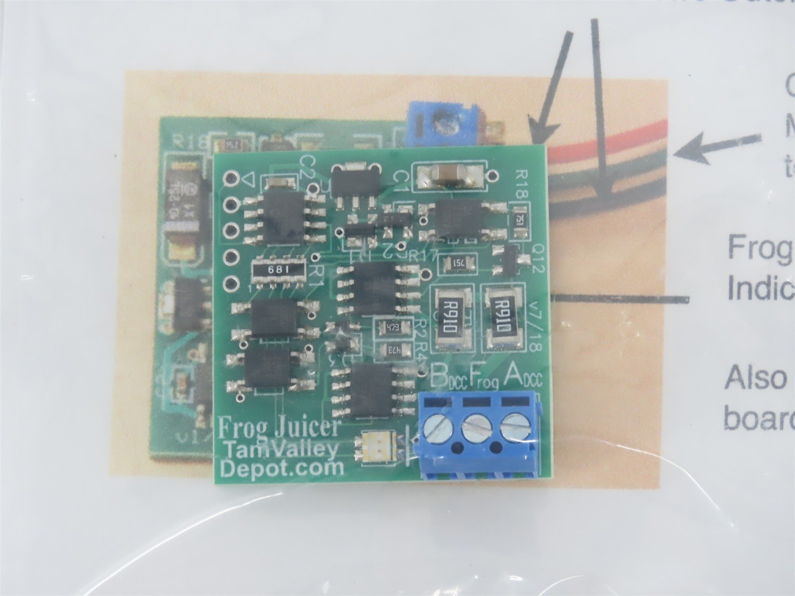 Tam Valley Depot MFJ003U Mono Frog Juicer 2.0 DCC Turnout Frog Polarity Control