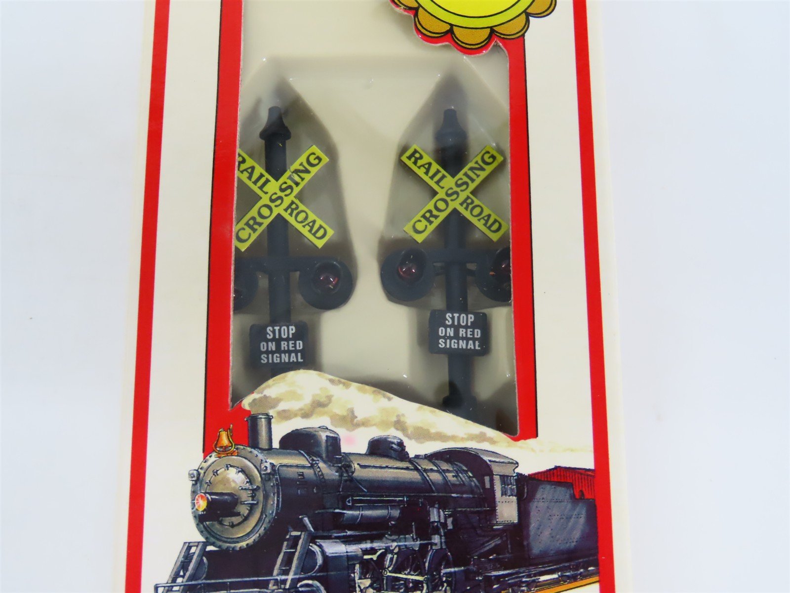 LOT of 4 HO 1/87 Scale Model Power 1681 Railroad Signal w/ 2 Way Prewired Switch