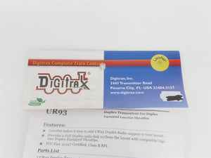 Digitrax UR93 LocoNet Duplex Radio Transceiver w/ PS14 Power Supply