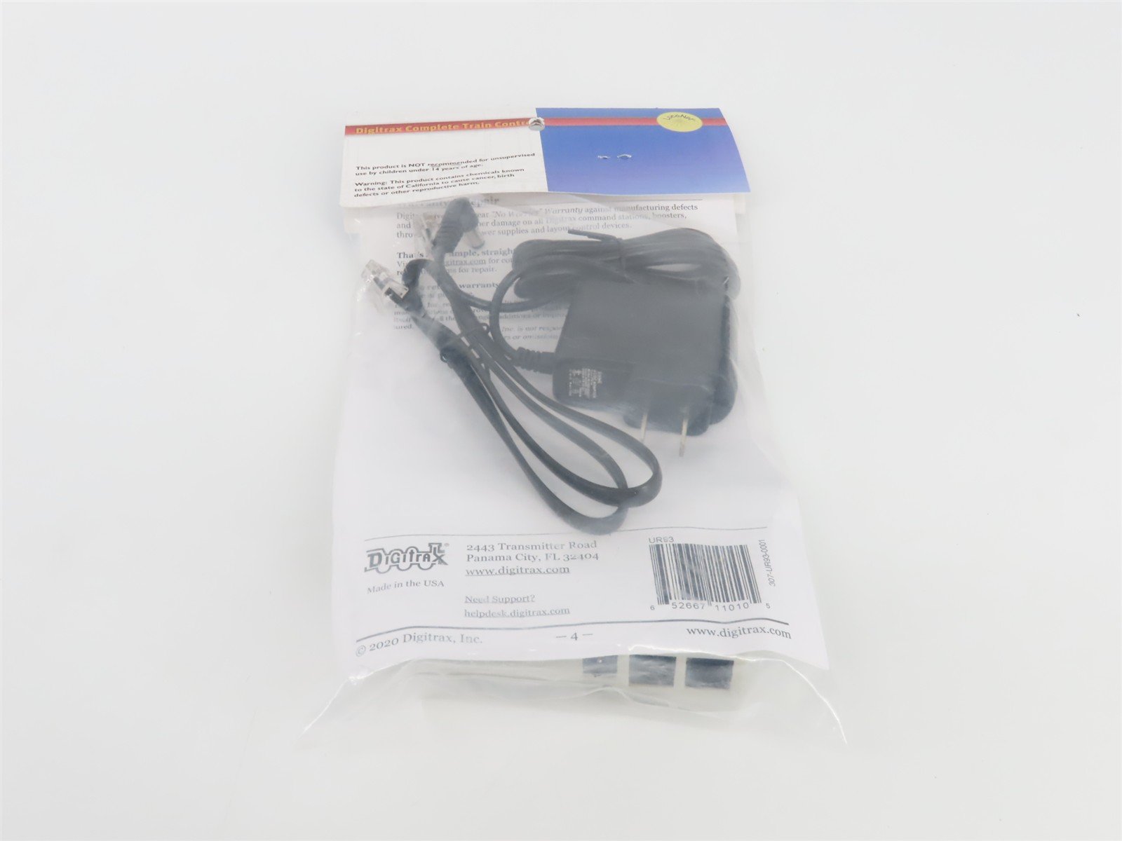 Digitrax UR93 LocoNet Duplex Radio Transceiver w/ PS14 Power Supply