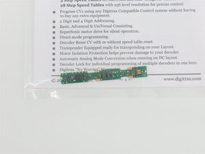 Digitrax DN166I3 DCC Mobile Decoder for 2017 N Scale InterMountain SD40-2