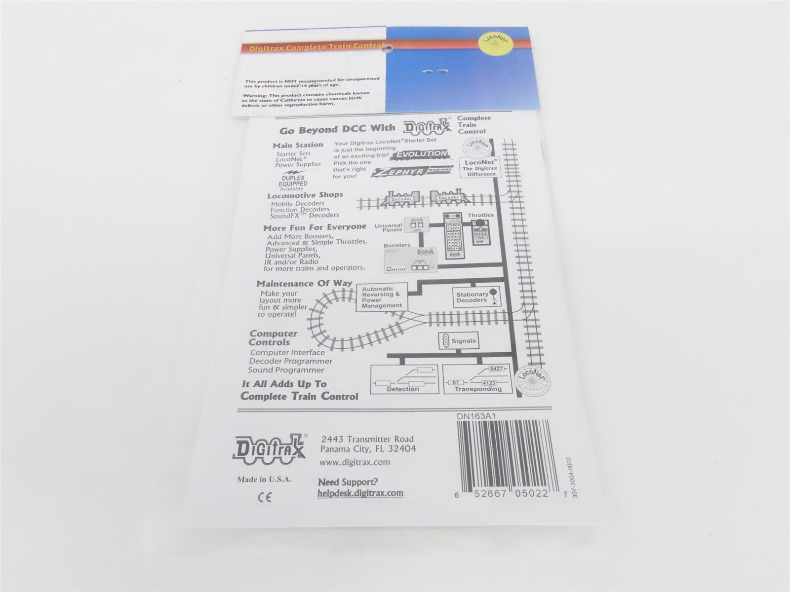 Digitrax DN163A1 DCC Mobile Decoder for N Scale Atlas SD60, SD60M & SD50 Diesels