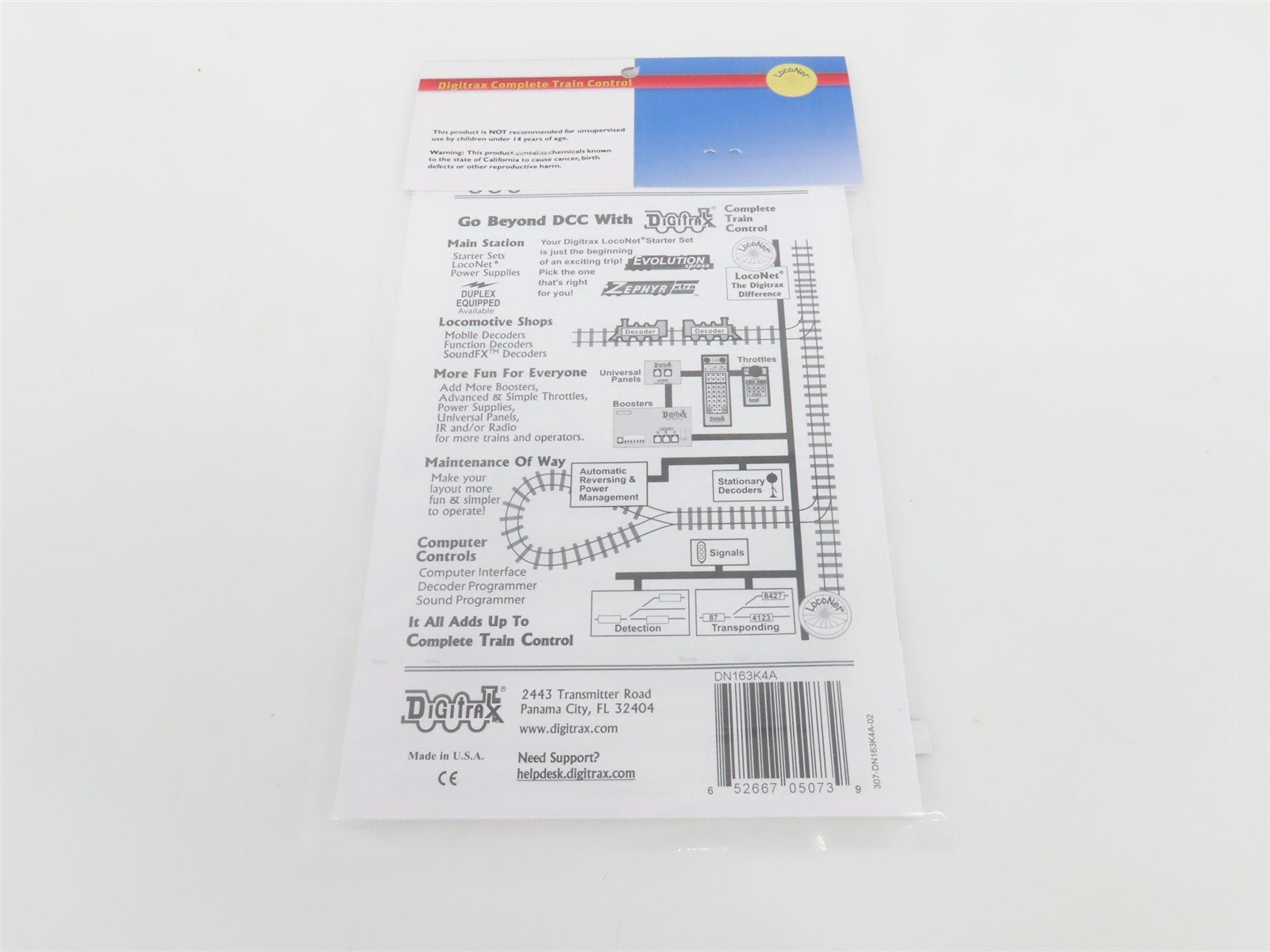 Digitrax DN163K4A DCC Mobile Decoder for N KATO Glacier Express & Other European