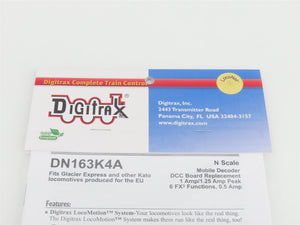 Digitrax DN163K4A DCC Mobile Decoder for N KATO Glacier Express & Other European