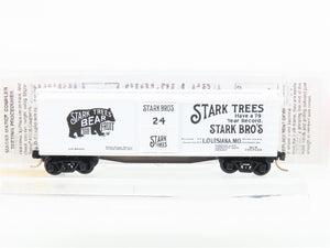 N Scale Micro-Trains MTL 42010 Stark Trees Bear Fruit 40' Single Door Boxcar #24