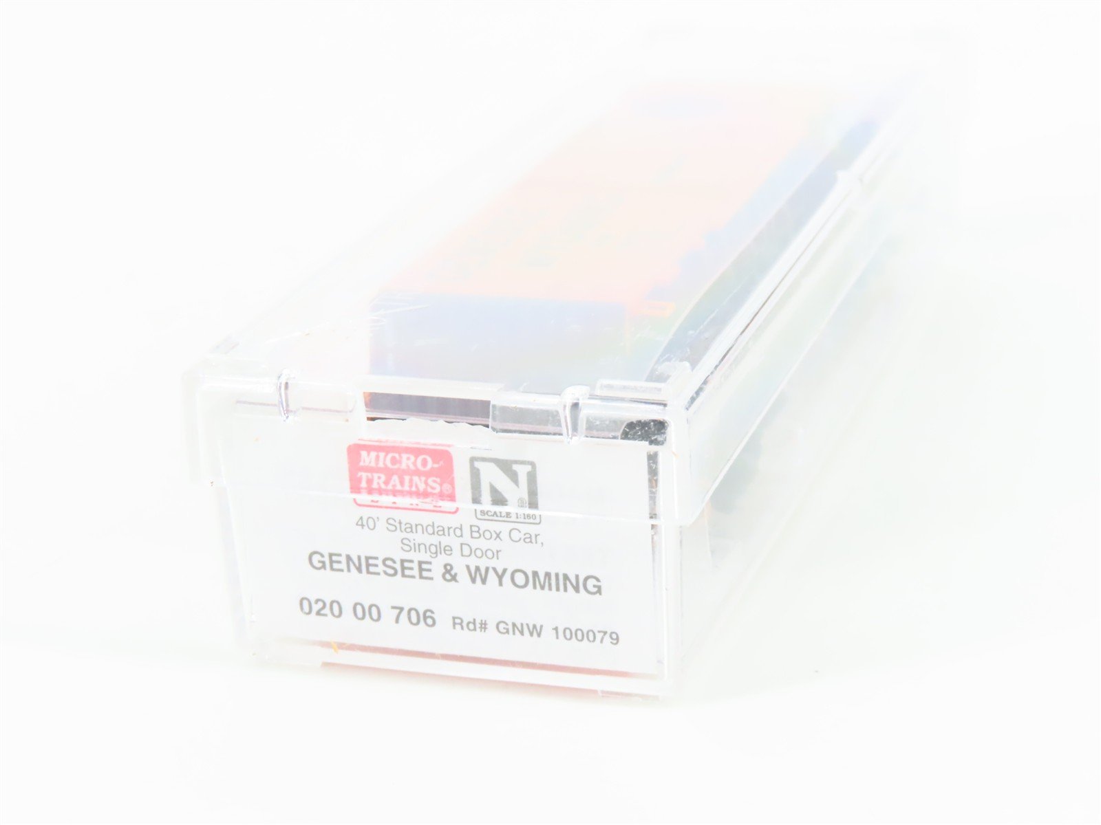 N Scale Micro-Trains MTL 02000706 GNW Genesee & Wyoming 40' Box Car #100079