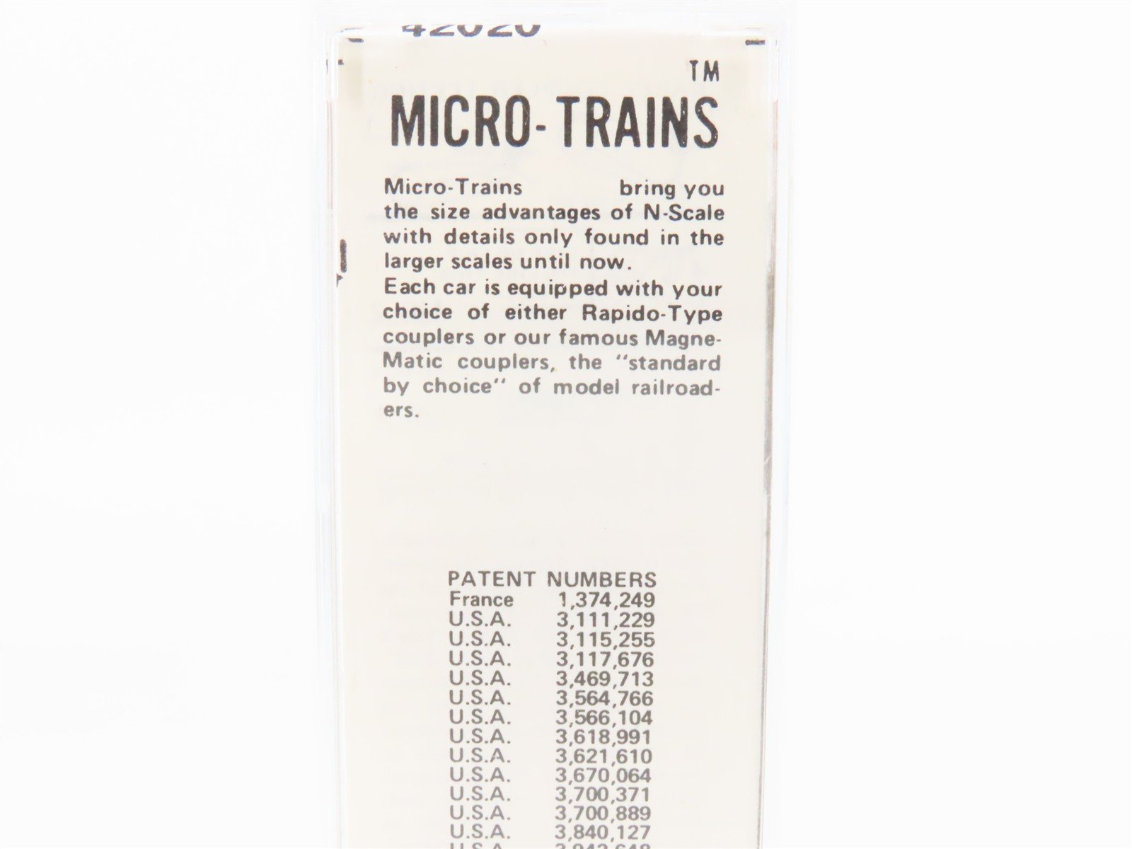 N Scale Kadee Micro-Trains MTL 42020 ASRX Domino Sugars 40' Box Car #497