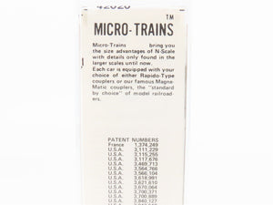 N Scale Kadee Micro-Trains MTL 42020 ASRX Domino Sugars 40' Box Car #497
