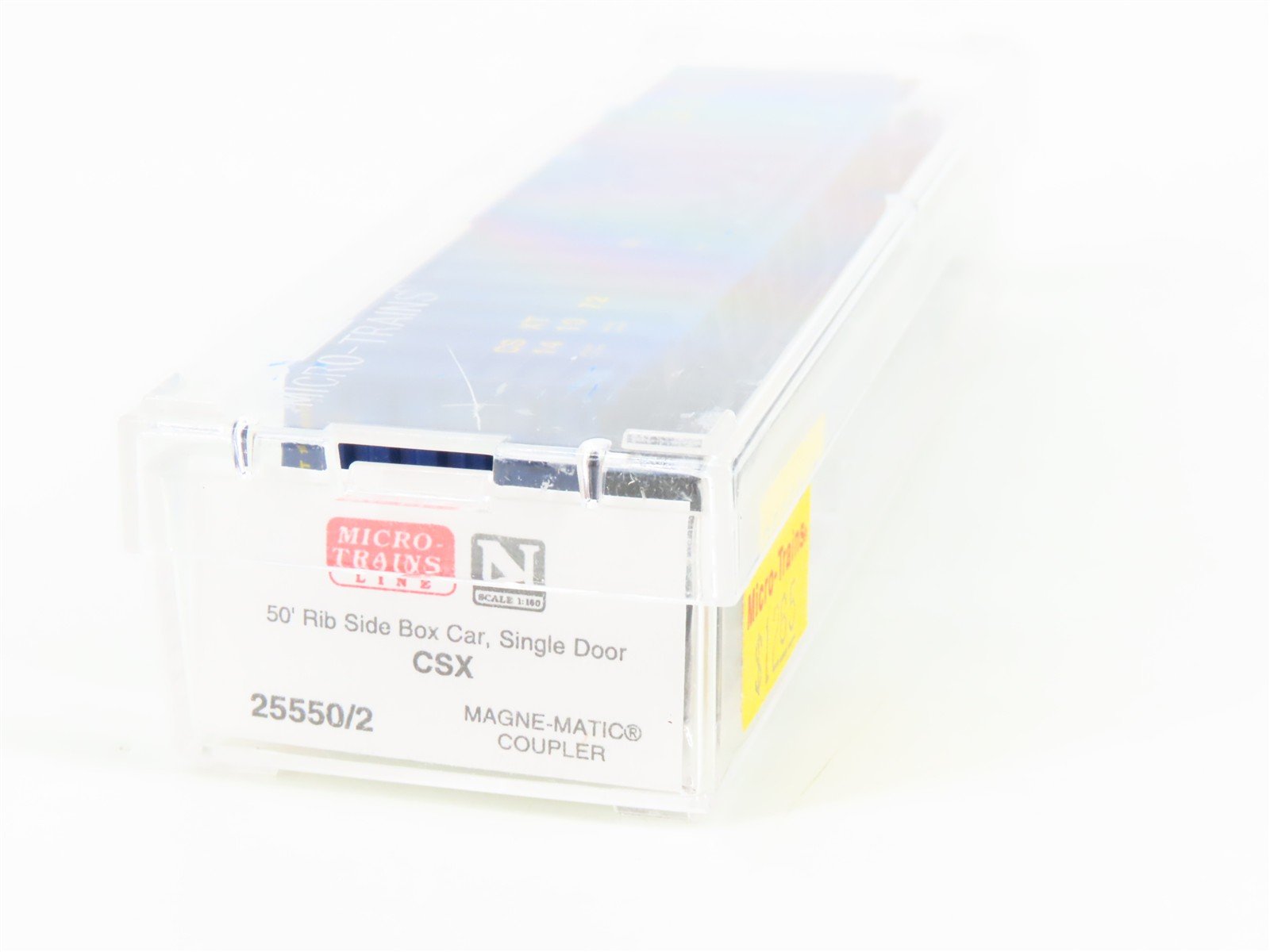 N Scale Micro-Trains MTL 25550/2 CSXT CSX Transportation 50' Box Car #141072