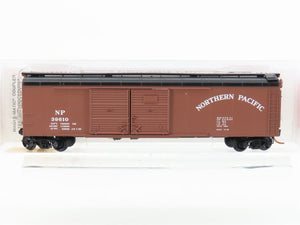 N Scale Micro-Trains MTL 79020 NP Northern Pacific 50' Wagon Top Box Car #39610