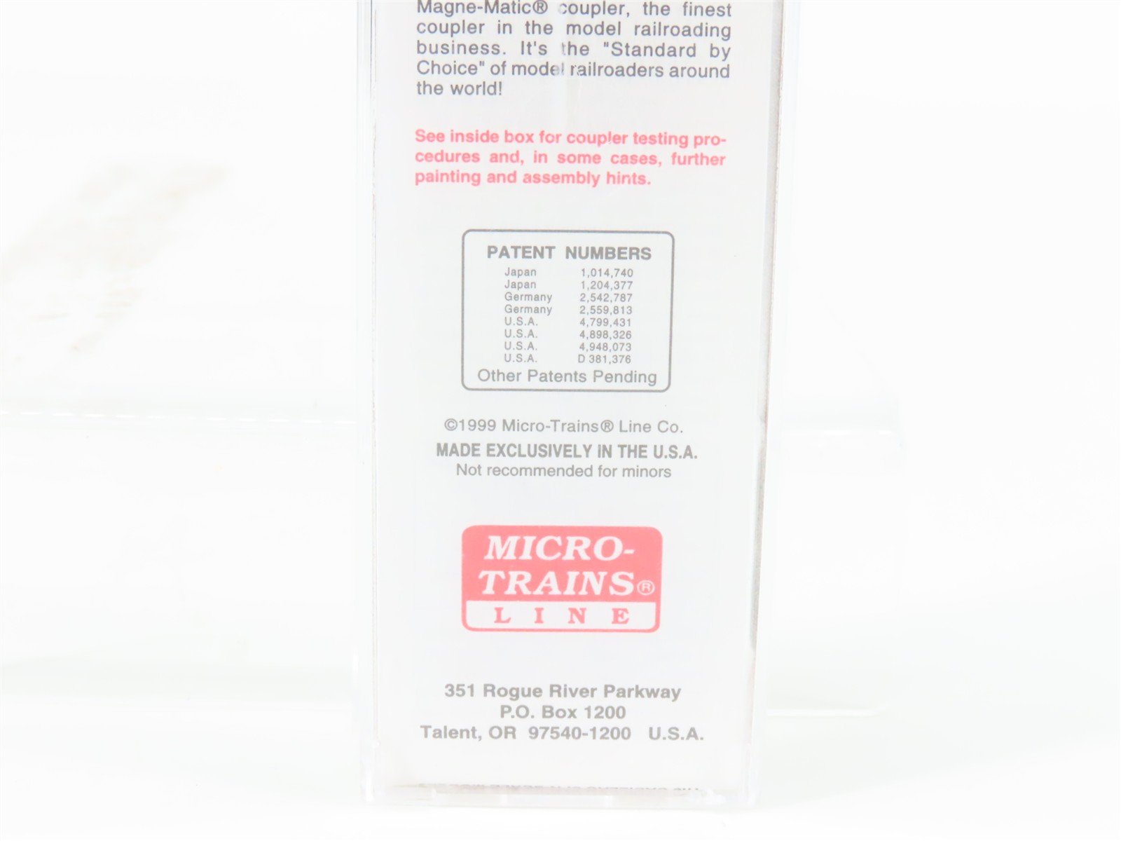 N Scale Micro-Trains MTL 79020 NP Northern Pacific 50' Wagon Top Box Car #39610