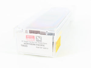 N Scale Micro-Trains MTL 79020 NP Northern Pacific 50' Wagon Top Box Car #39610