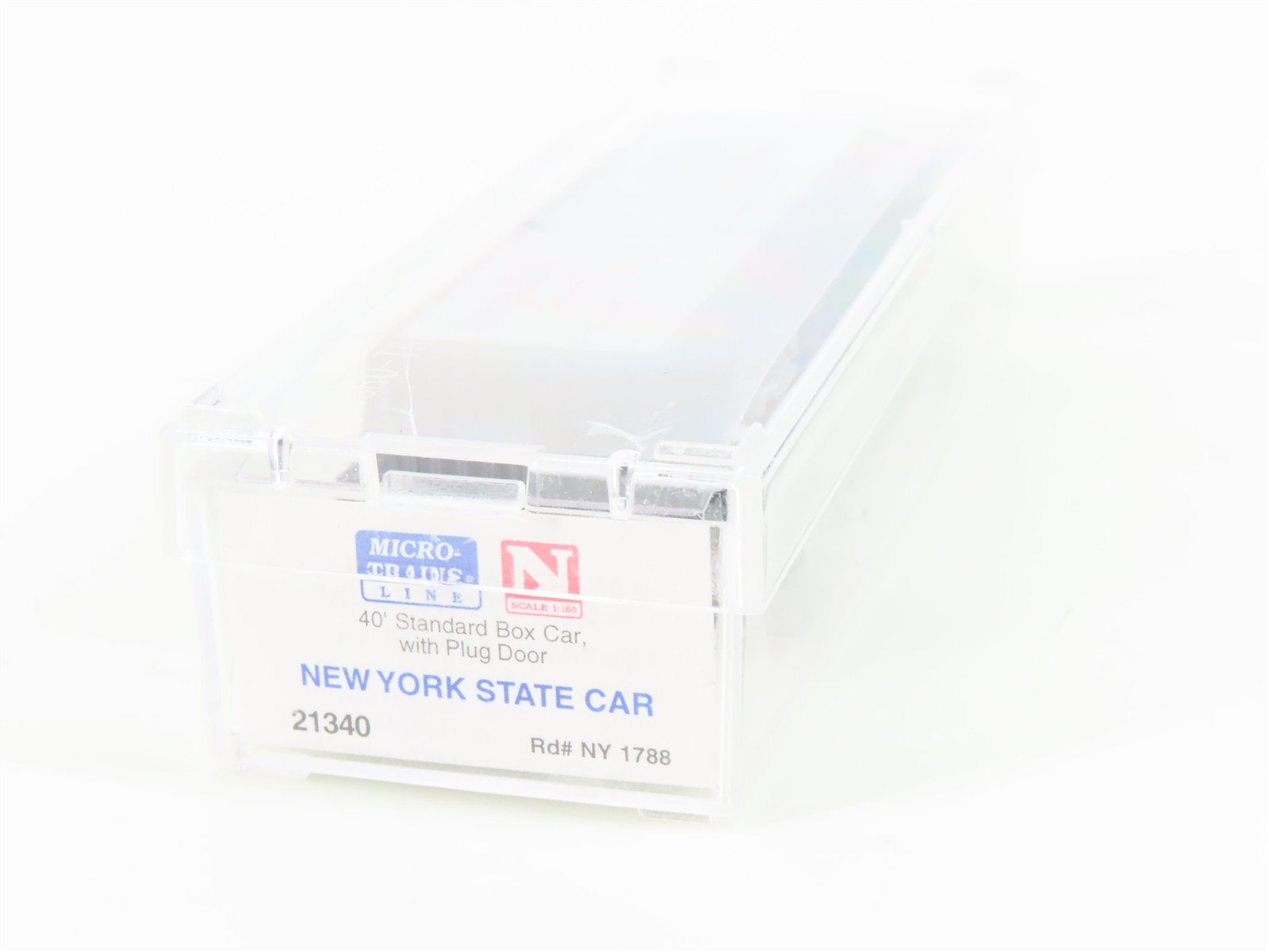 N Scale Micro-Trains MTL 21340 NY New York State Plug Door Box Car #1788