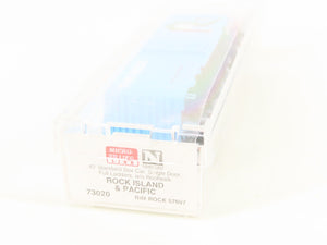 N Scale Micro-Trains MTL 73020 ROCK The Rock 40' Single Door Box Car #57607