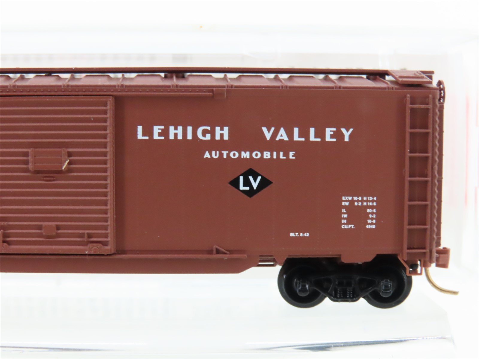 N Scale Micro-Trains MTL 78040 LV Lehigh Valley 50' Auto Box Car #8505