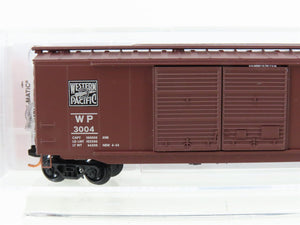 N Scale Micro-Trains MTL 03400340 WP Western Pacific Feather 50' Box Car #3004
