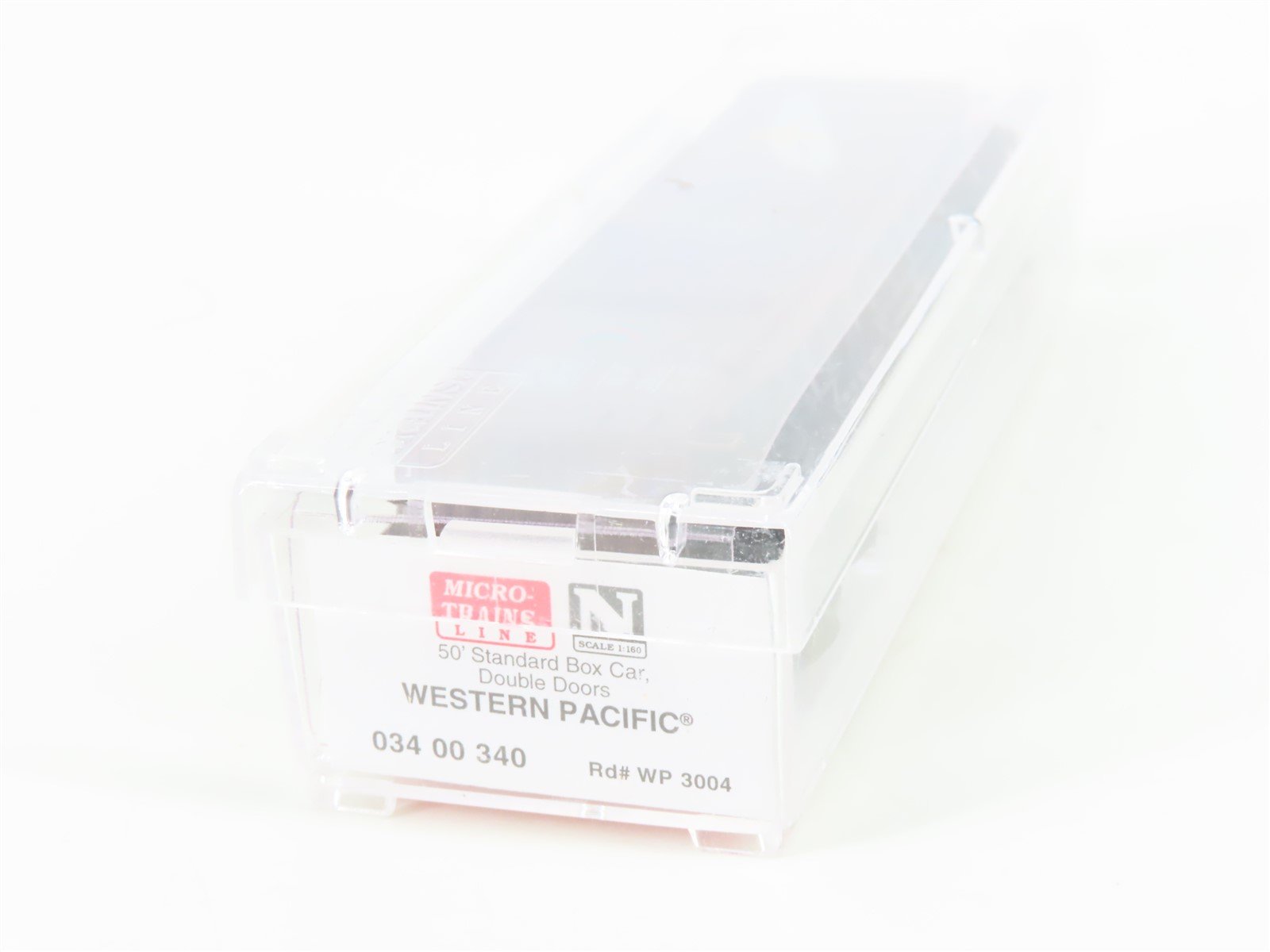 N Scale Micro-Trains MTL 03400340 WP Western Pacific Feather 50' Box Car #3004