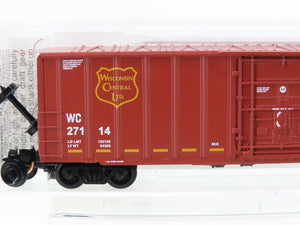 N Scale Micro-Trains MTL 27200 WC Wisconsin Central 50' Plug Door Box Car #27114
