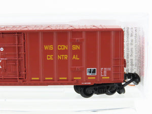 N Scale Micro-Trains MTL 27200 WC Wisconsin Central 50' Plug Door Box Car #27114