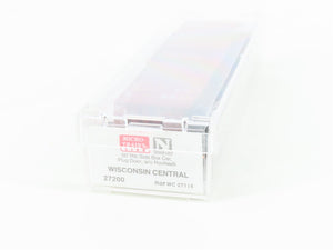 N Scale Micro-Trains MTL 27200 WC Wisconsin Central 50' Plug Door Box Car #27114