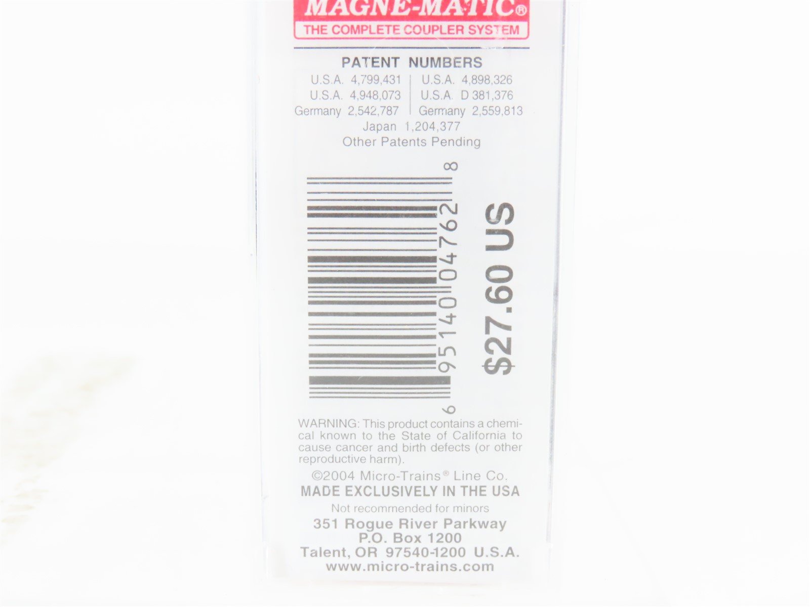 N Scale Micro-Trains MTL 77080 DHNY I Love New York 50' Box Car #50137