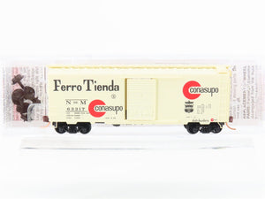 N Scale Micro-Trains MTL 02000730 NdeM Ferro Tienda 40' Box Car #63317