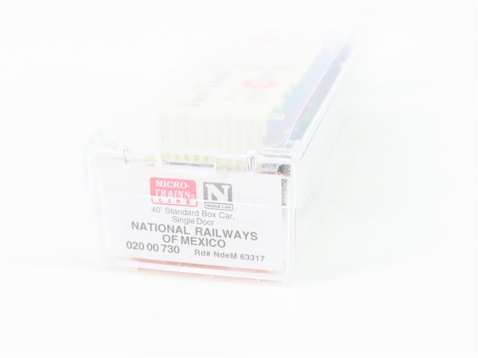 N Scale Micro-Trains MTL 02000730 NdeM Ferro Tienda 40' Box Car #63317
