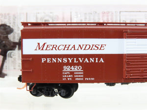 N Scale Micro-Trains MTL 12000720 PRR Merchandise Service 40' Box Car #92420