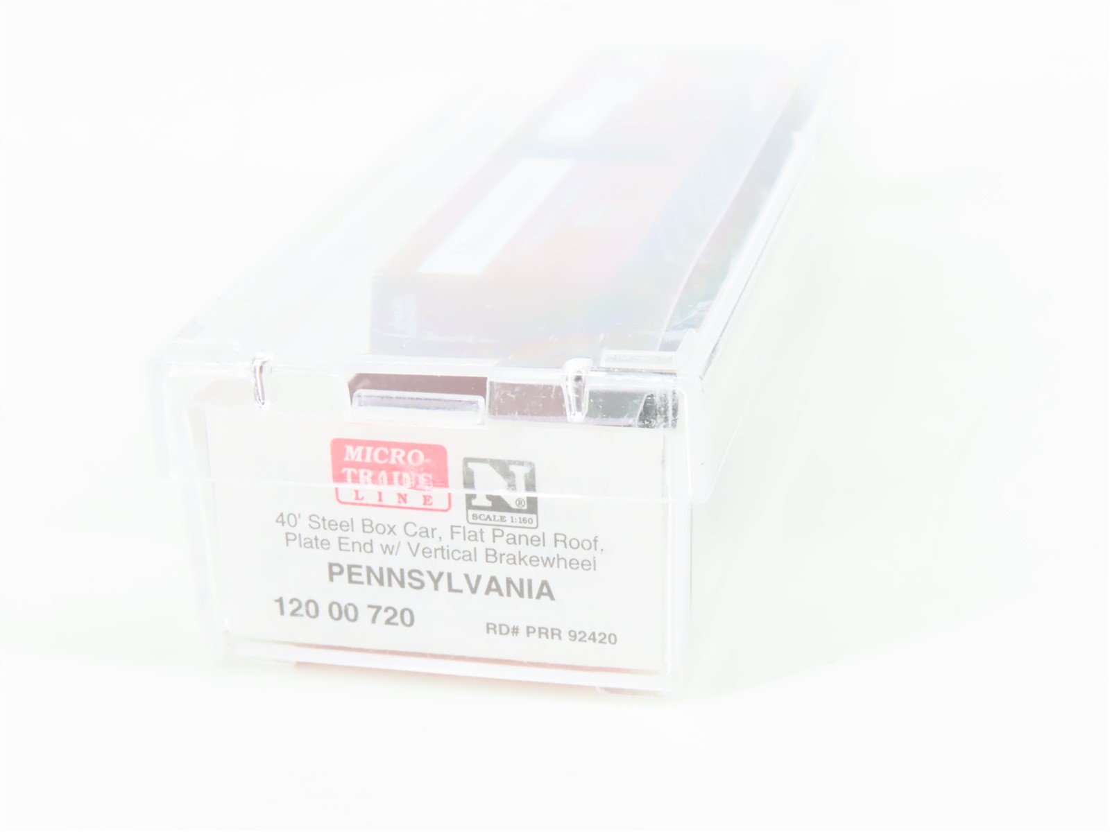 N Scale Micro-Trains MTL 12000720 PRR Merchandise Service 40' Box Car #92420