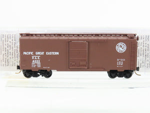 N Scale Micro-Trains MTL 20970 PGE Pacific Great Eastern 40' Box Car #4022