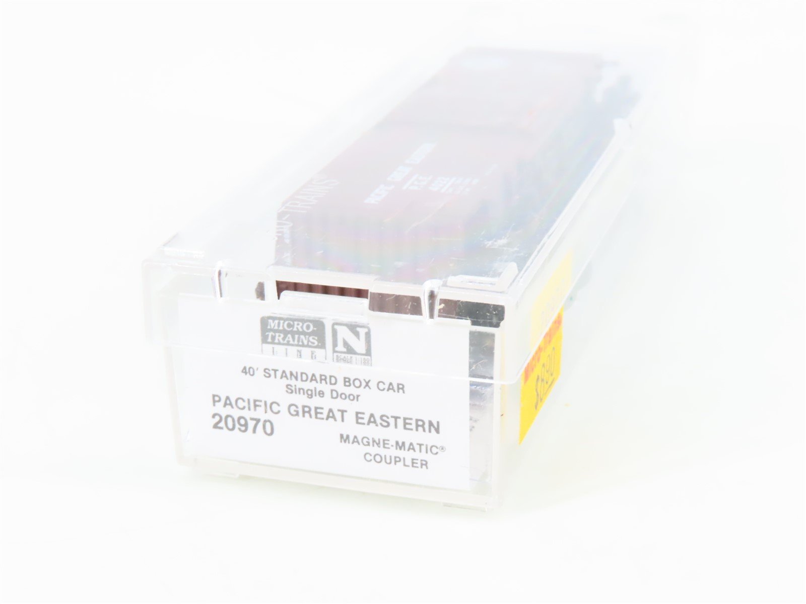 N Scale Micro-Trains MTL 20970 PGE Pacific Great Eastern 40' Box Car #4022