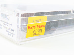 N Scale Micro-Trains MTL 20970 PGE Pacific Great Eastern 40' Box Car #4022