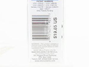 N Scale Micro-Trains MTL 02100414 DE Delaware Sate 40' Plug Door Box Car #1787