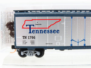 N Scale Micro-Trains MTL 02100392 TN Tennessee Sate 40' Plug Door Box Car #1796