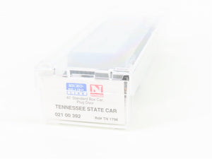 N Scale Micro-Trains MTL 02100392 TN Tennessee Sate 40' Plug Door Box Car #1796
