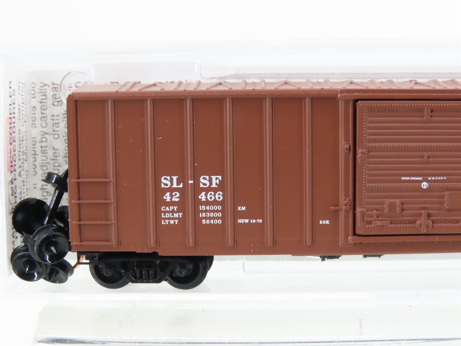N Scale Micro-Trains MTL 25270 SL-SF Frisco 50' Single Door Box Car #42466