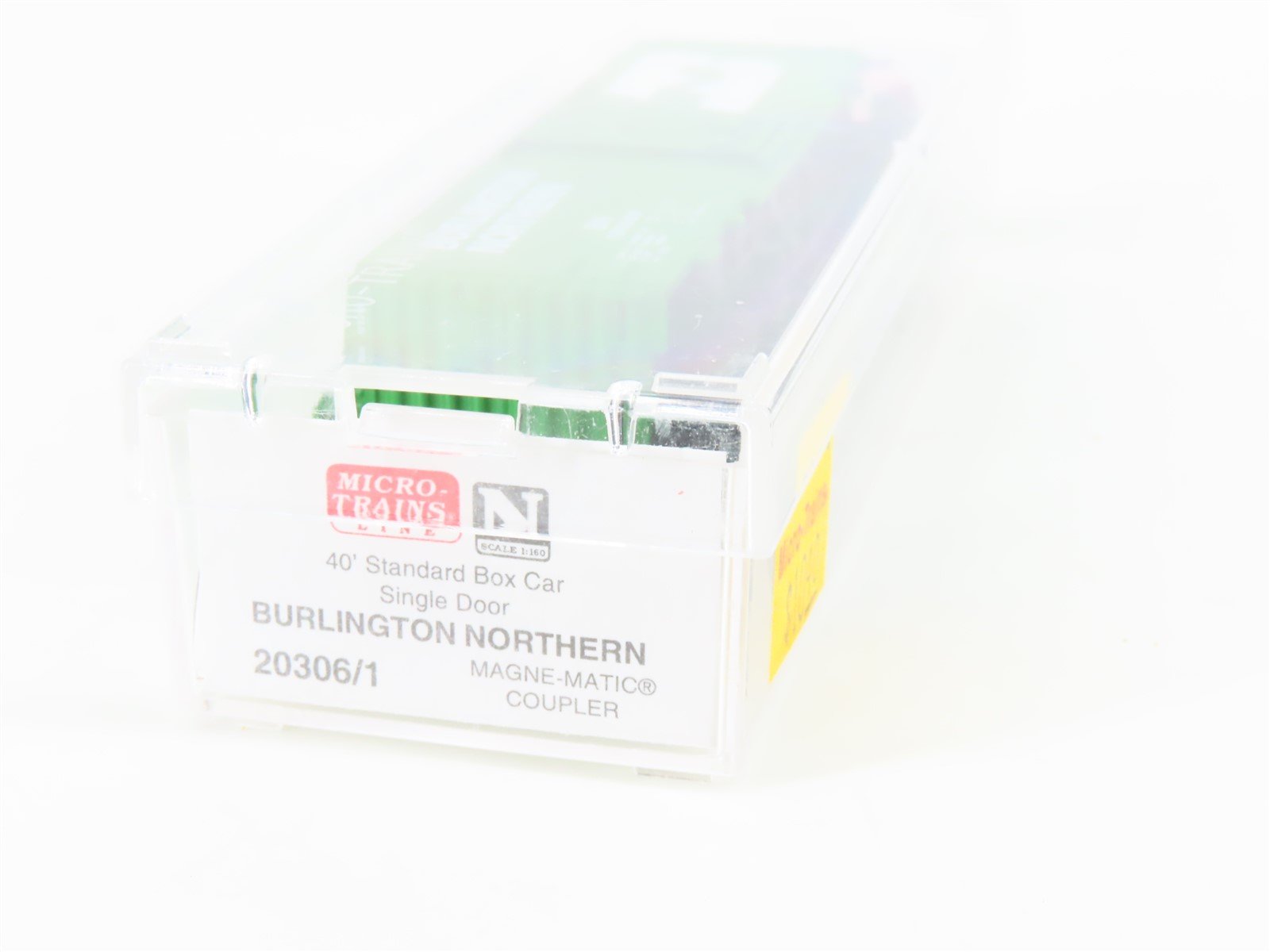 N Scale Micro-Trains MTL 20306/1 BN Burlington Northern 40' Box Car #189286