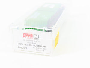 N Scale Micro-Trains MTL 20306/1 BN Burlington Northern 40' Box Car #189286